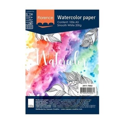 Watercolor paper 200gr - A5