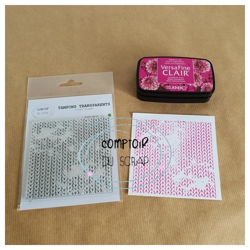 Sellos acrílicos - Fond laine