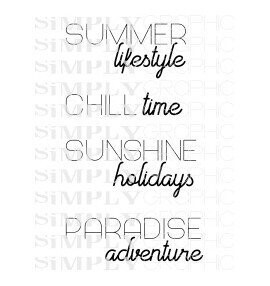 Simply Graphic - Sello Summer lifestyle