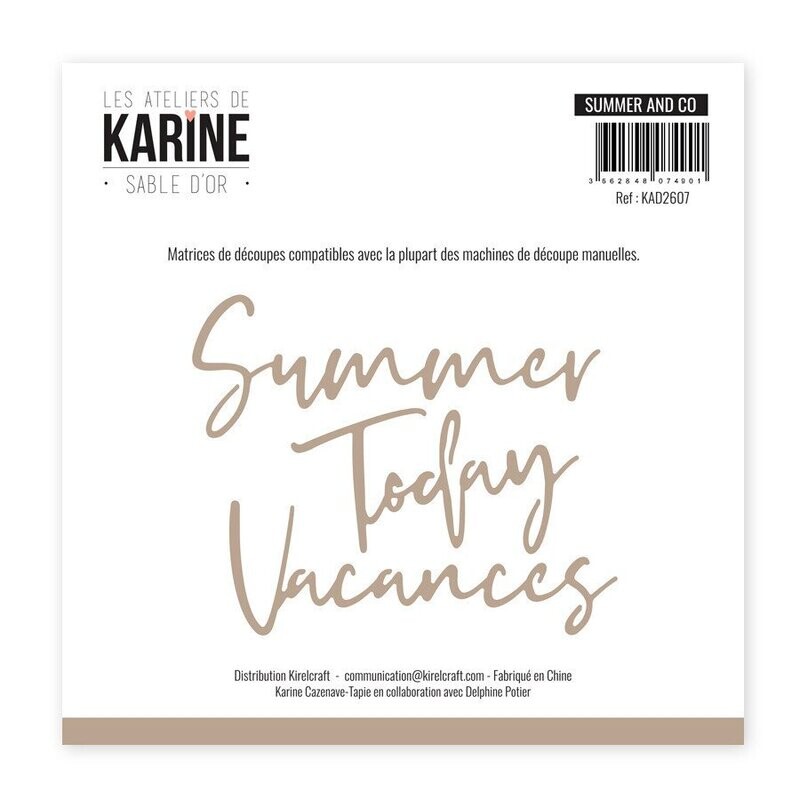 Sable d'or - Troquel Summer and co
