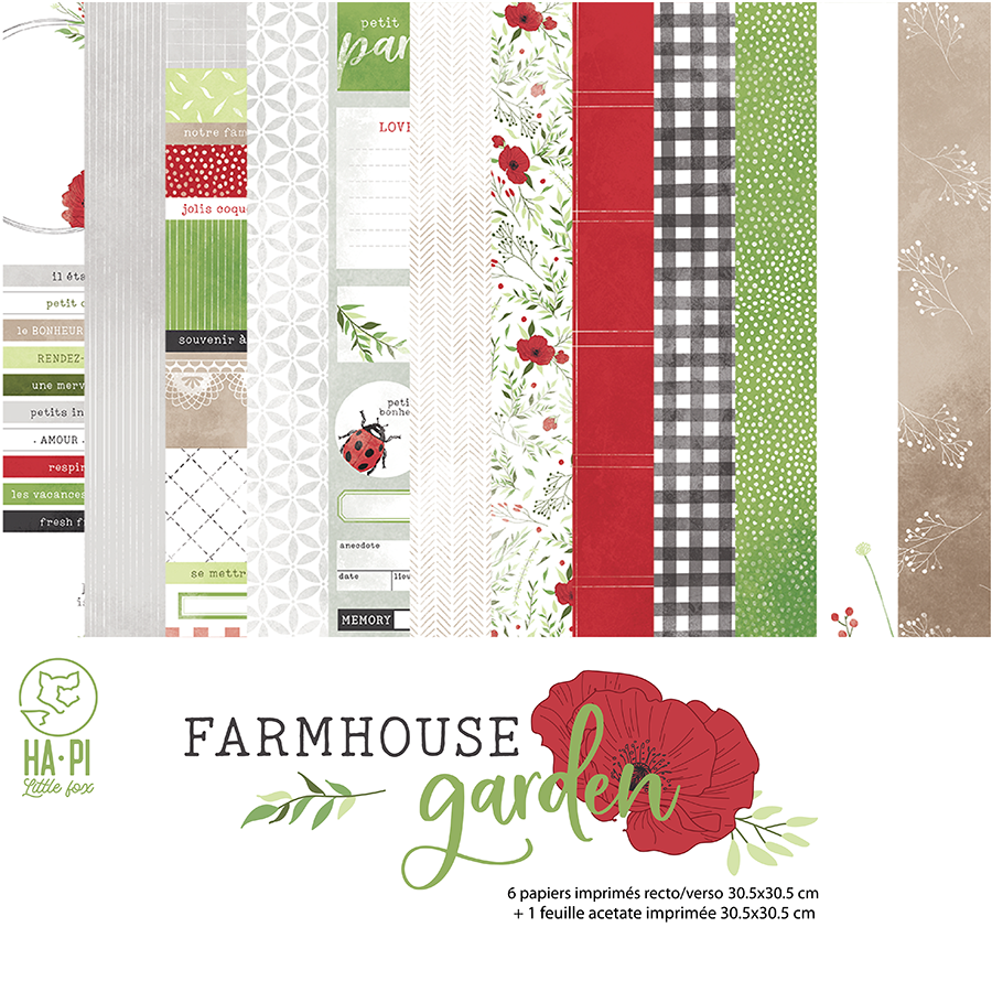 Farmhouse - Kit de papeles