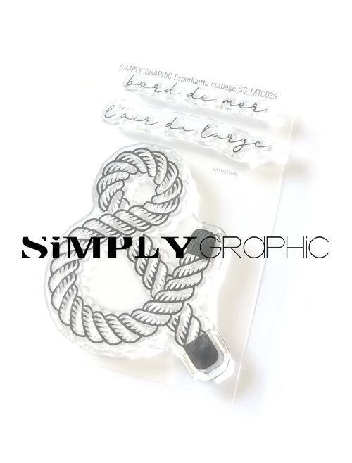 Simply Graphic - Sello Esperluette Cordage