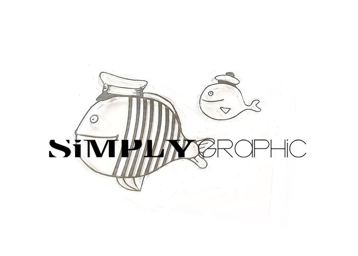 Simply Graphic - Sello Captain poisson