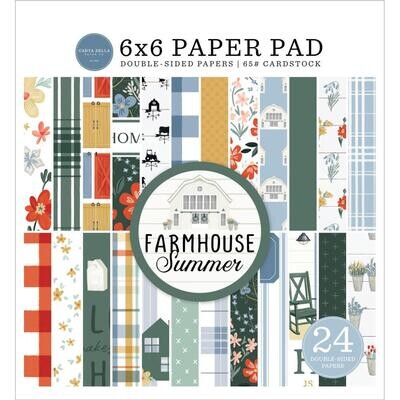 Farmhouse Summer - Bloc de 6x6
