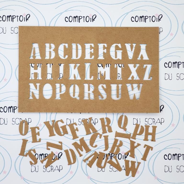 Troquel - EC72 Alphabet