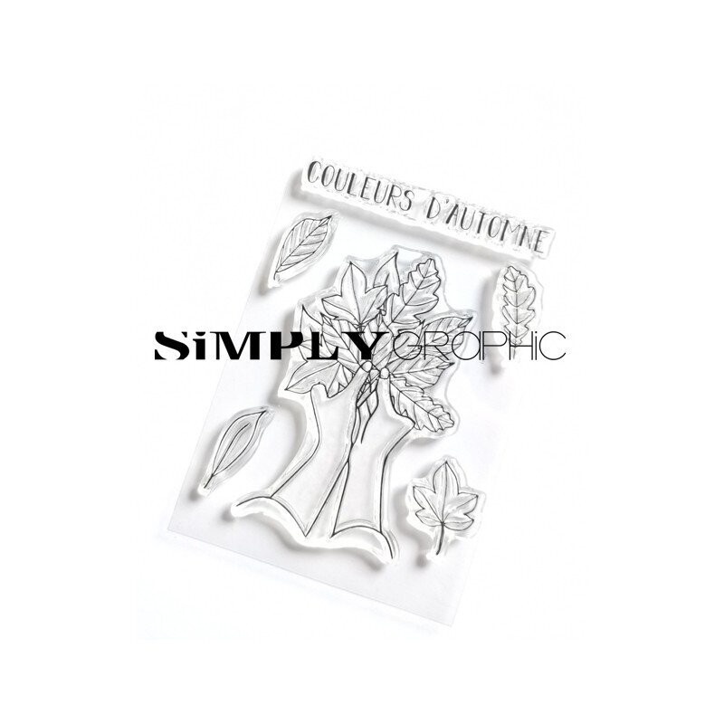 Simply Graphic - Sello Couleurs d'Automne