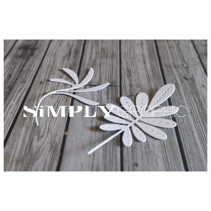 Simply Graphic - Troquel Delicate Foliage