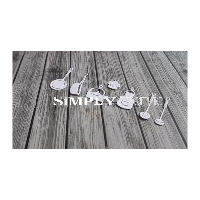 Simply Graphic - Troquel Breloques cuisine