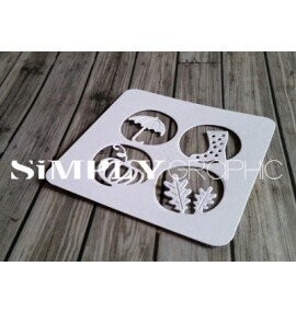 Simply Graphic - Troquel Cercles Automne