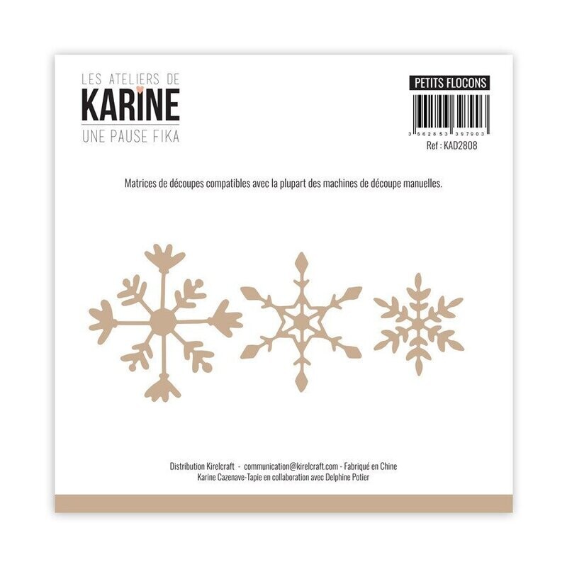 Une Pause Fika - Troquel Petits Flocons