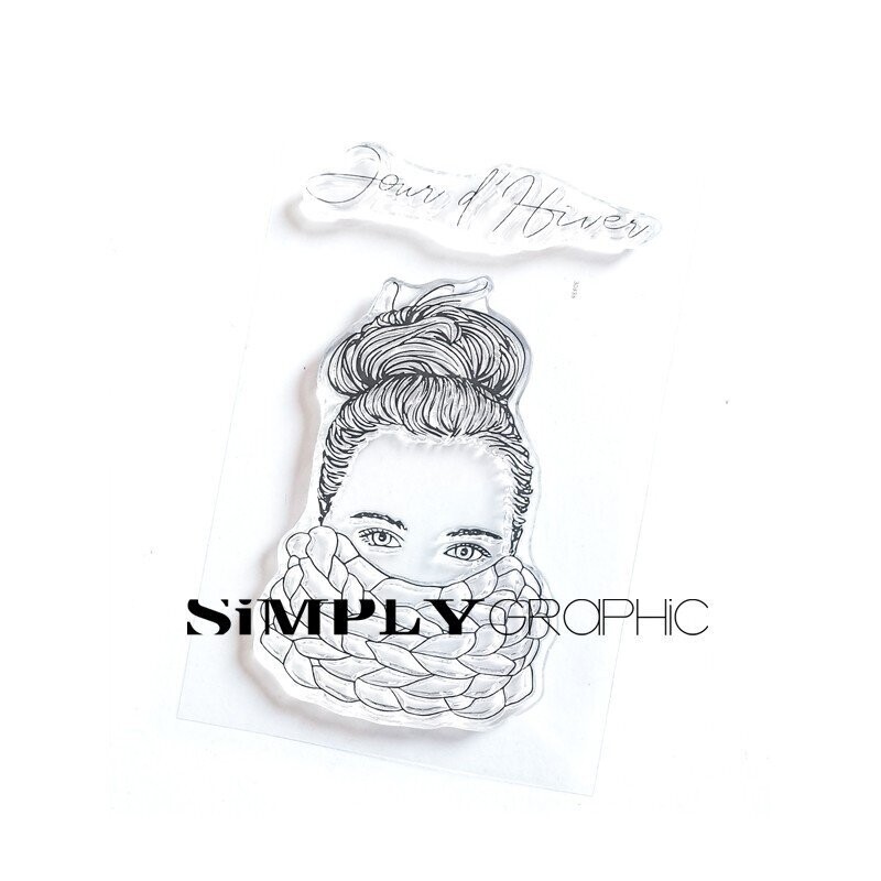 Simply Graphic -Sello acrílico Jour d'hiver