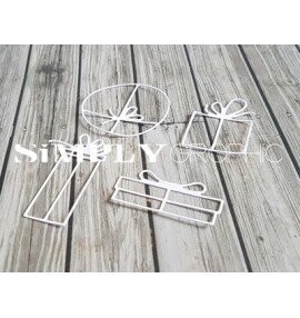 Simply Graphic -Troquel Cadeaux