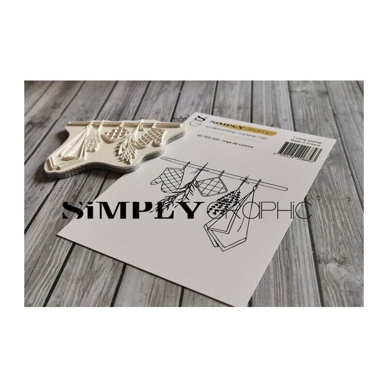 Simply Graphic - Sello Cling Ligne de cuisine