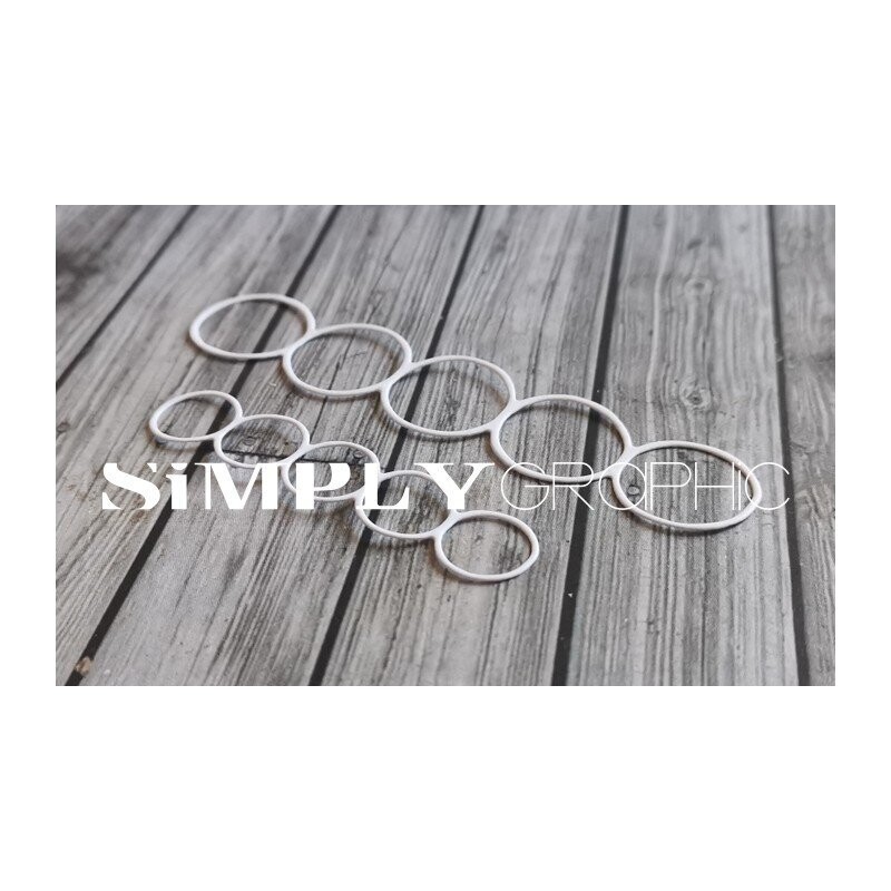 Simply Graphic - Troquel Réglettes ronds