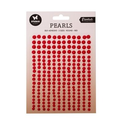Perlas adhesivas - Red