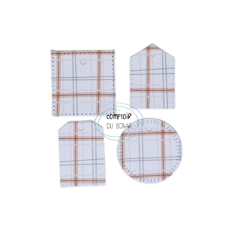 Troquel - Tags cadeaux