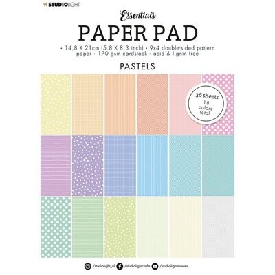 Paper pad - Pastels