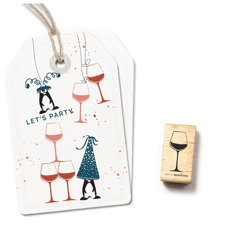 Cats on appletrees - Copa de vino