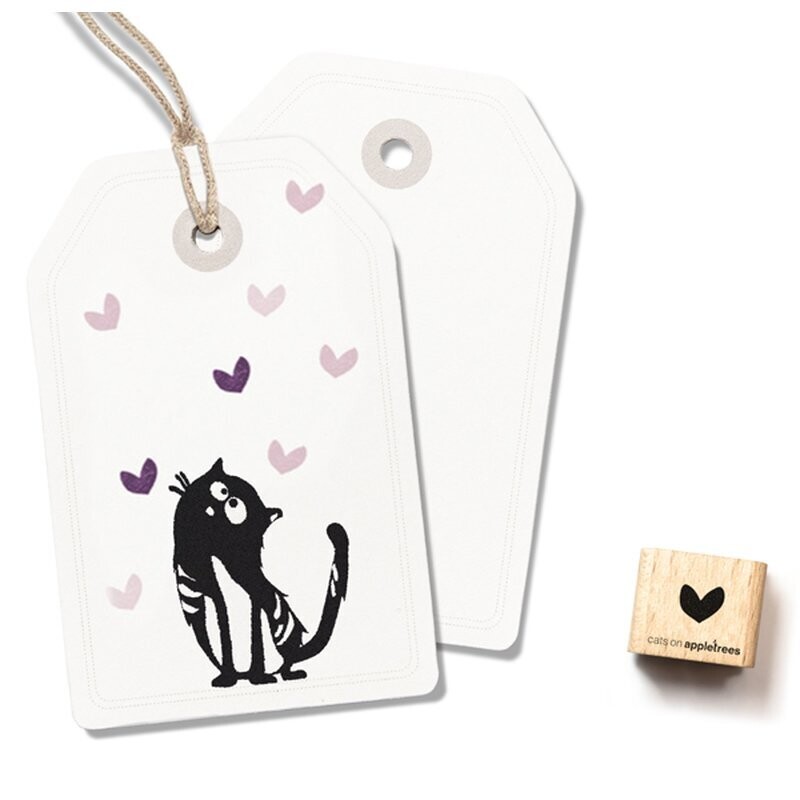 Cats on appletrees - Corazón Mini