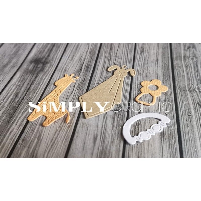Simply Graphic - Troquel doudous et cie