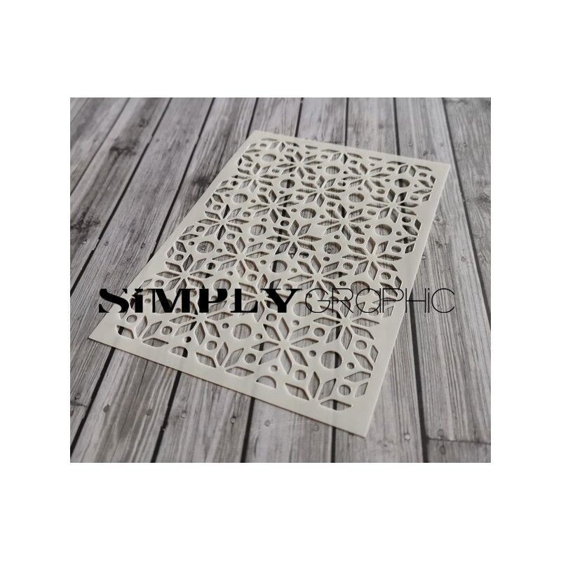 Simply Graphic - Stencil etoiles scandinaves
