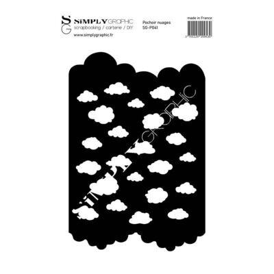 Simply Graphic - Stencil nuages