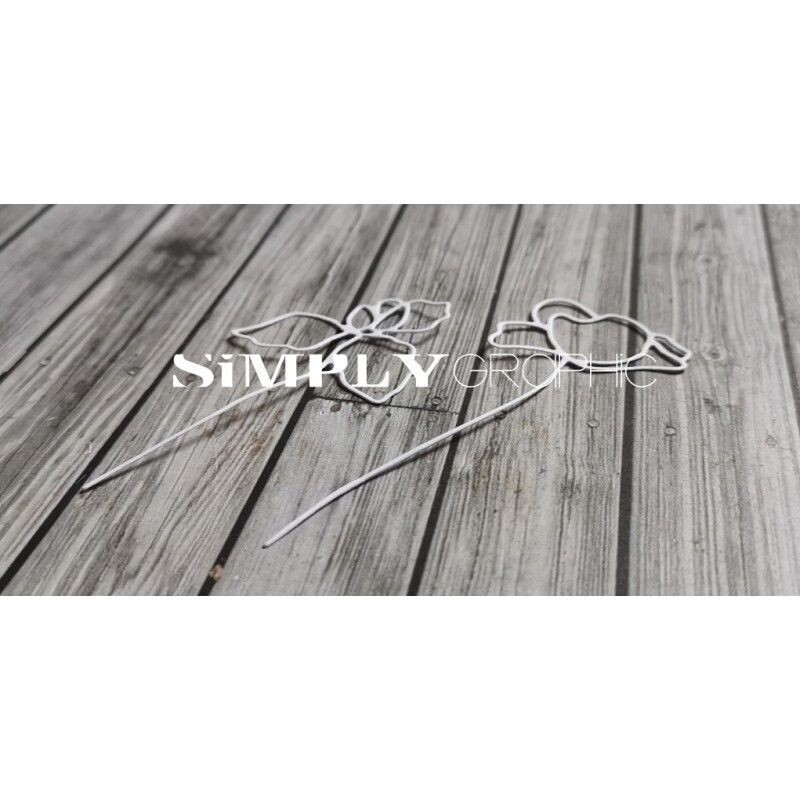 Simply Graphic - Troquel petales au vent