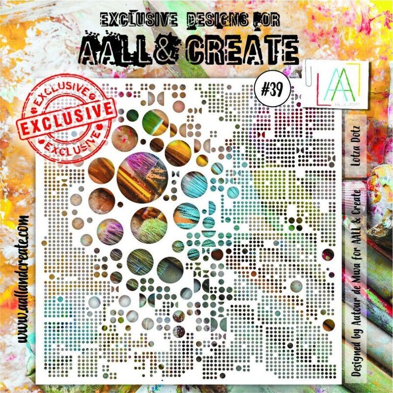 ALL & CREATE - Stencil #39