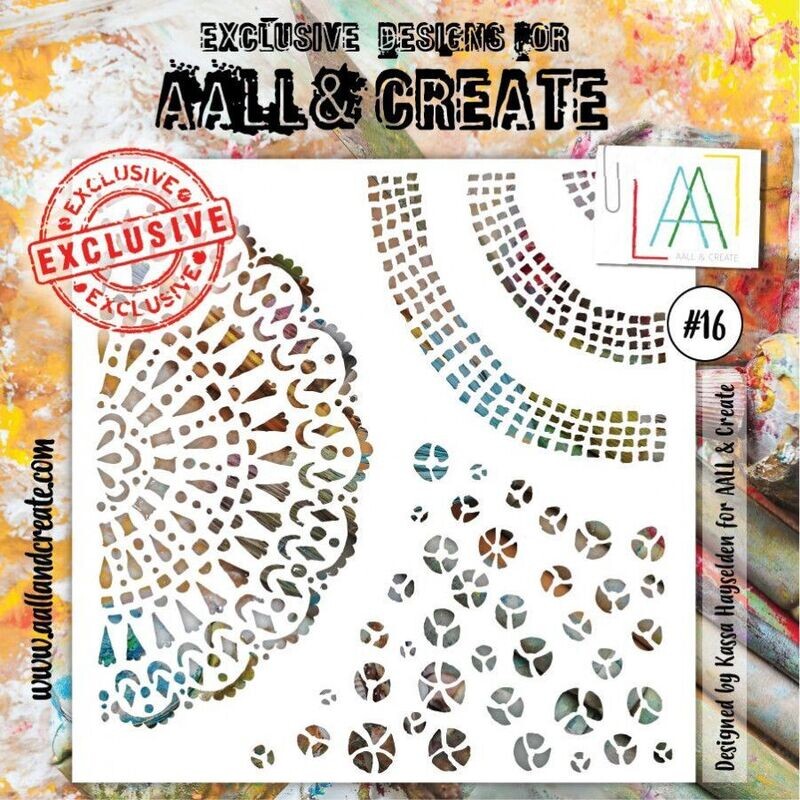 ALL & CREATE - Stencil #16