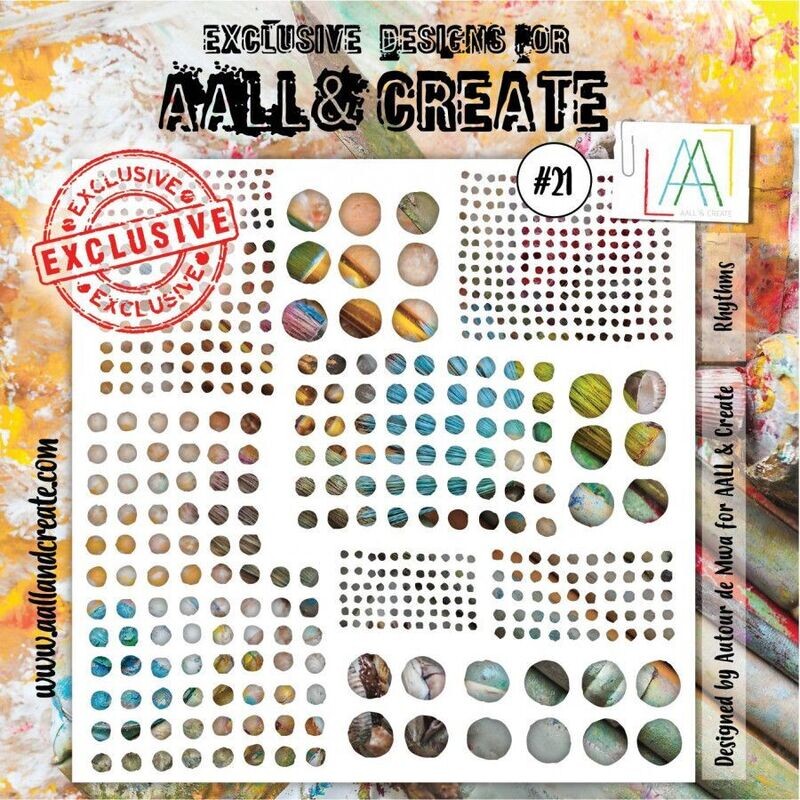 ALL & CREATE - Stencil #21