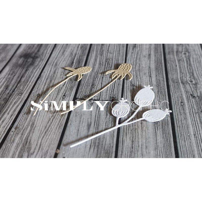 Simply Graphic - Troquel Fleurs bourgeonnantes