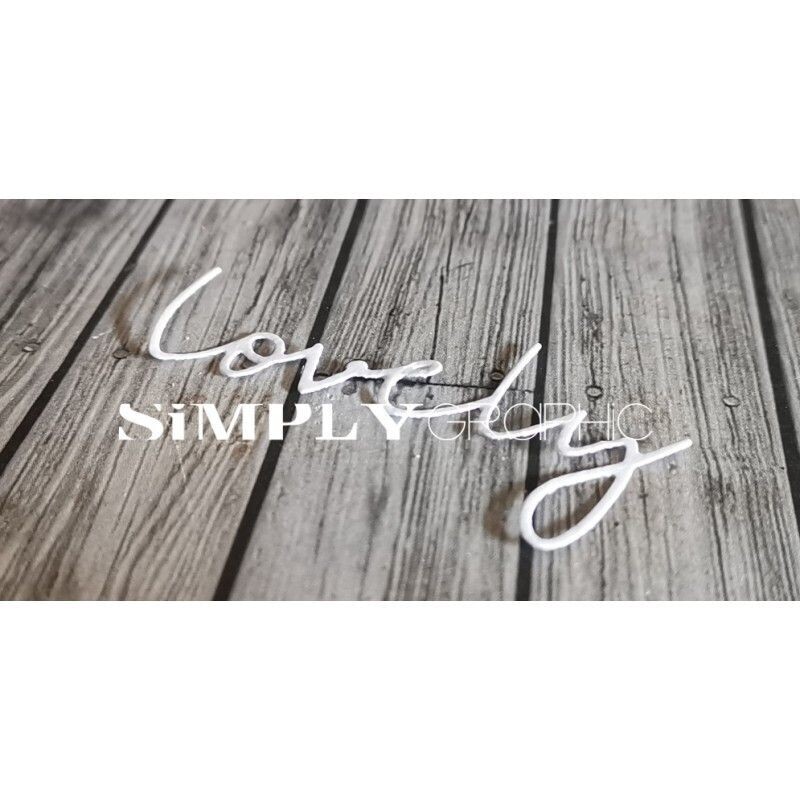 Simply Graphic - Troquel Lovely