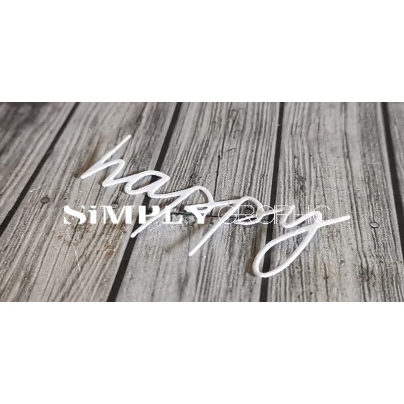 Simply Graphic - Troquel Happy