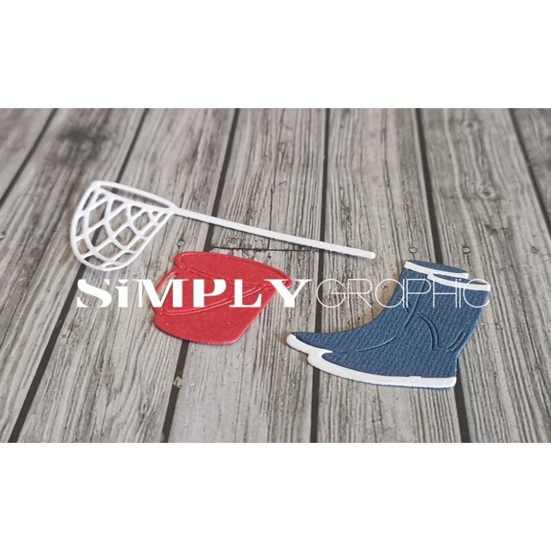 Simply Graphic - Troquel Pêche à pied