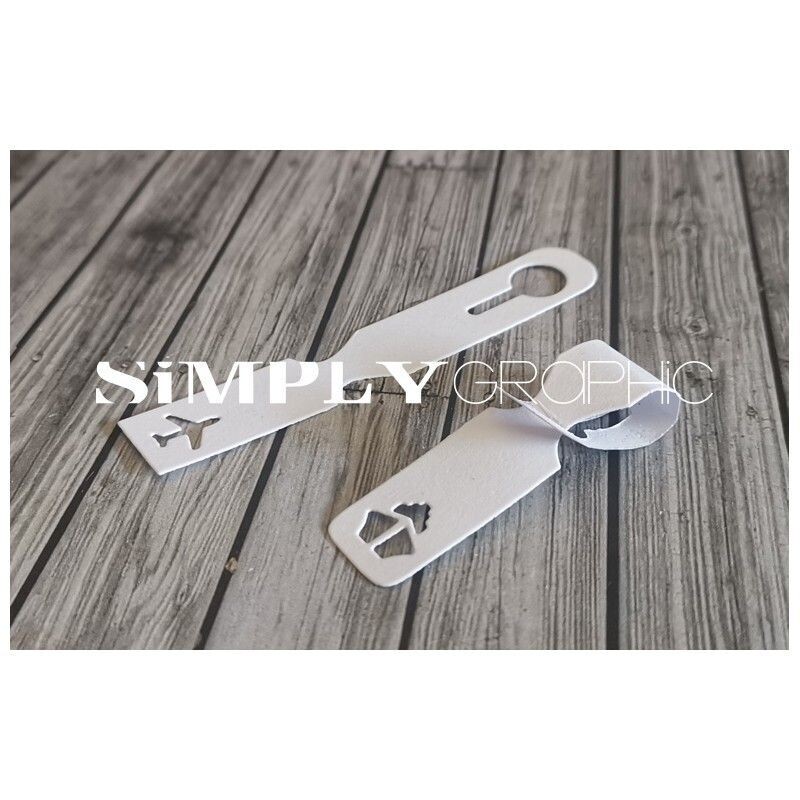 Simply Graphic - Troquel Etiquettes de voyage