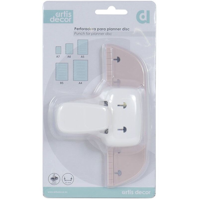 Perforadora para planner disc