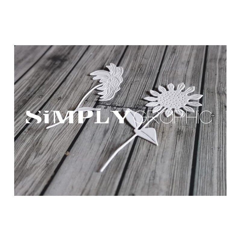 Simply Graphic - Troquel Tournesols