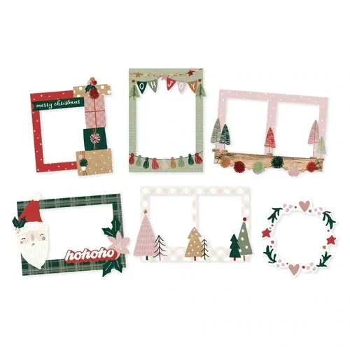 Boho Christmas - Chipboard Frames