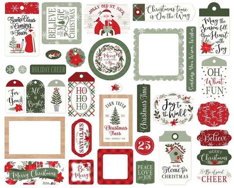 Christmas time - Frame & Tags