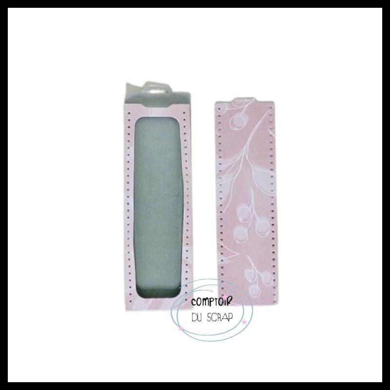 Troquel - Tag long et pochette