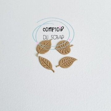 Troquel - Quatres petites feuilles