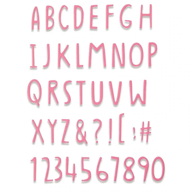 Troquel - Hand Drawn Alphabet