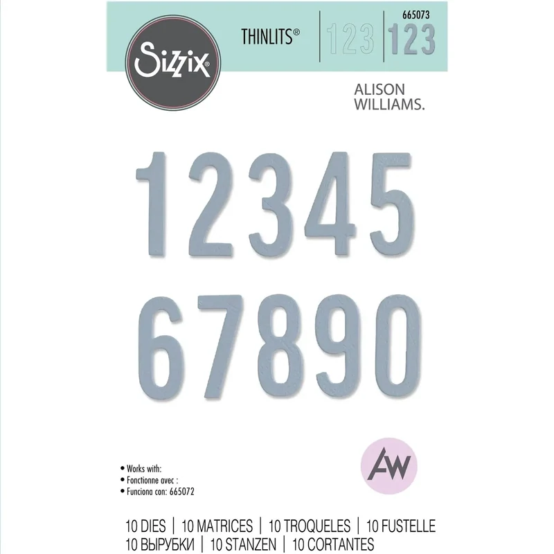 Troquel - Bold Numbers