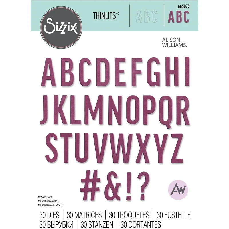 Troquel - Bold Alphabet