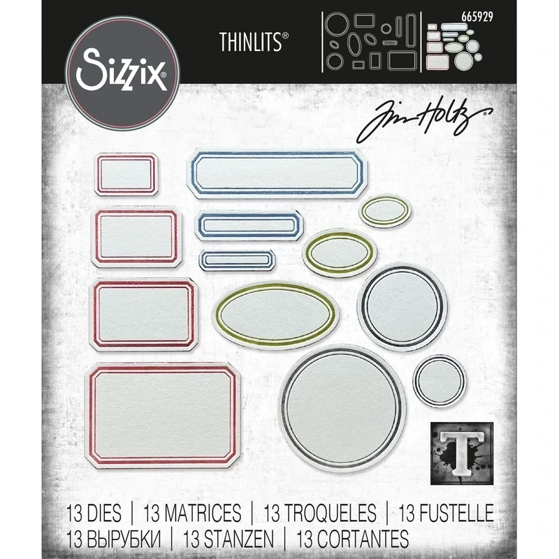 Troquel - Vintage Labels