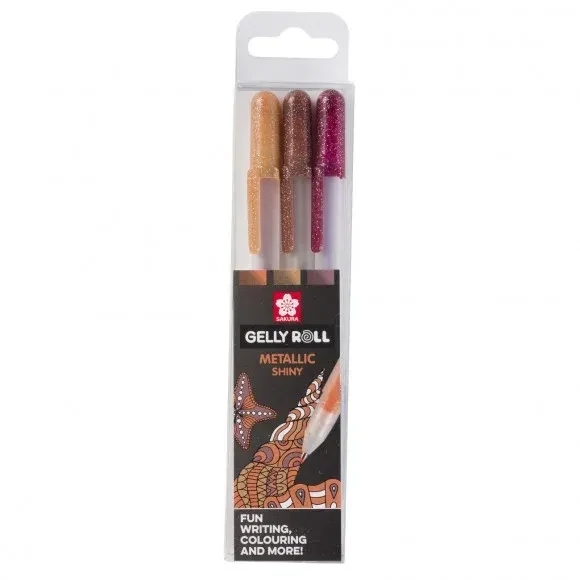 Gelly Roll Metallic Shiny Pack