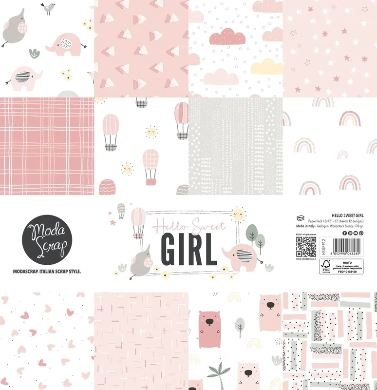 Hello Sweet Girl - Colección papeles