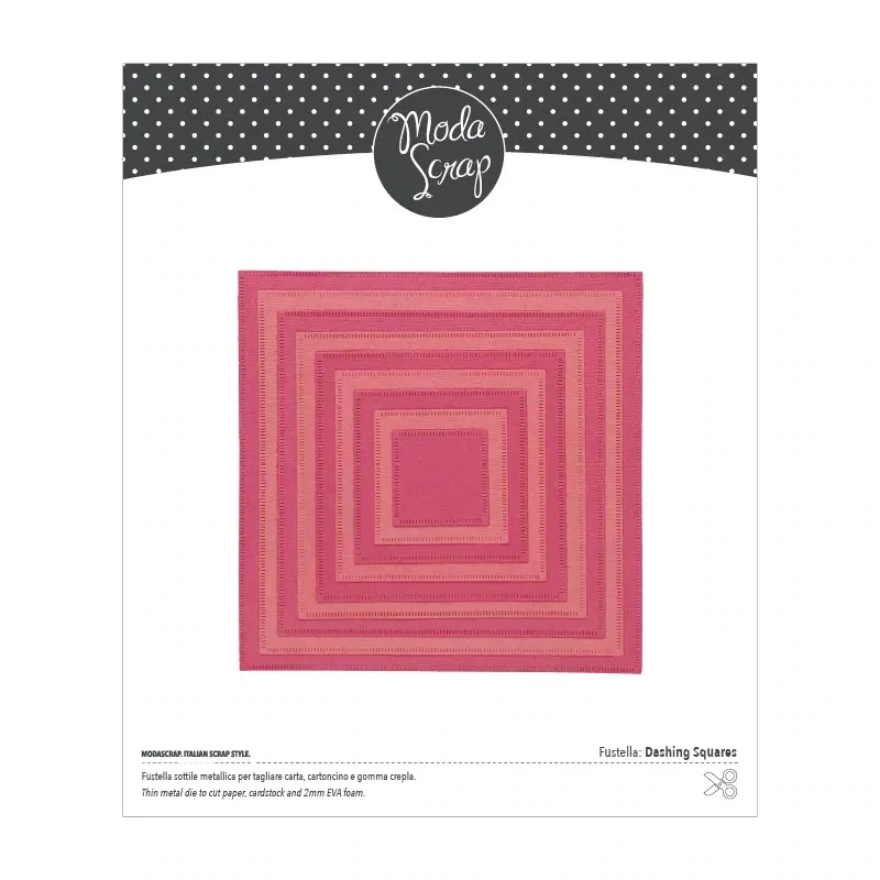 Dashing Squares - Troquel