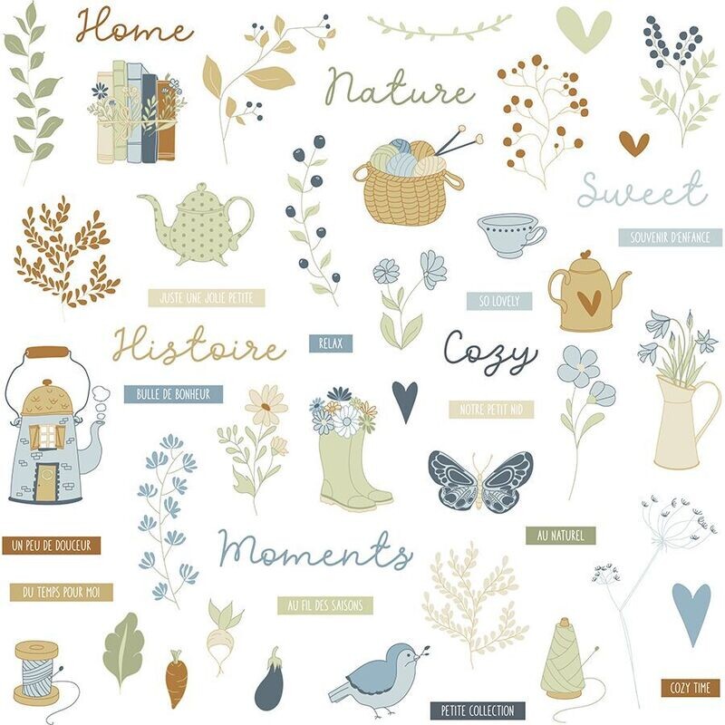 Cozy Cottage - Diecuts