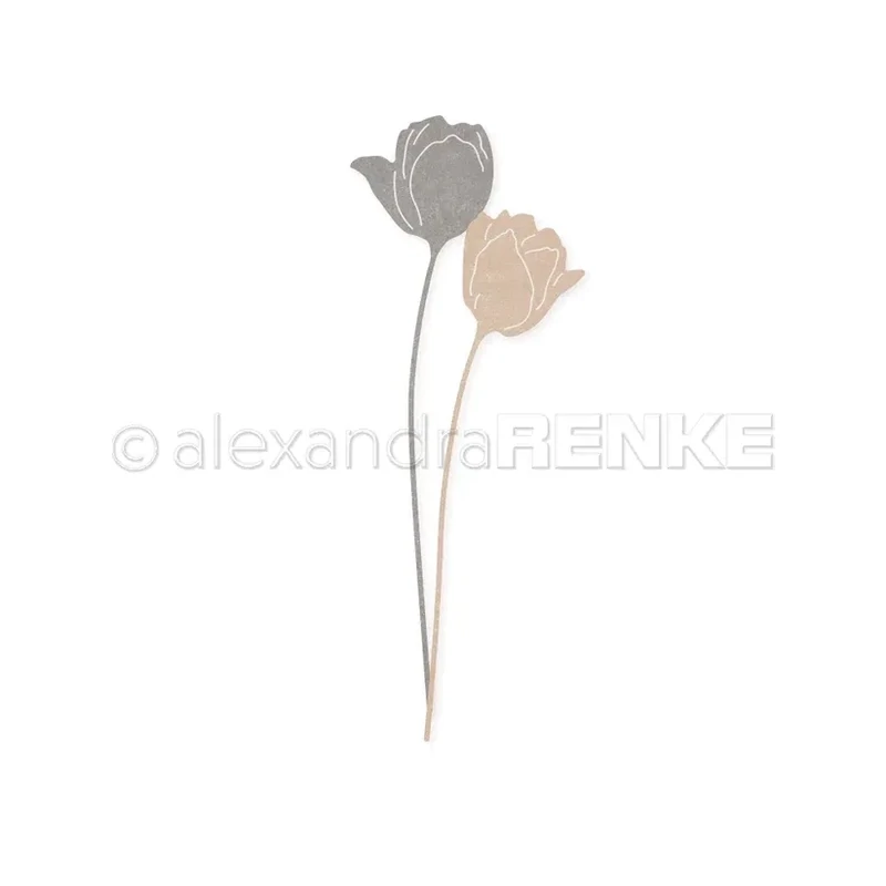 Alexandra Renke - Troquel Judith's Tulips Pair